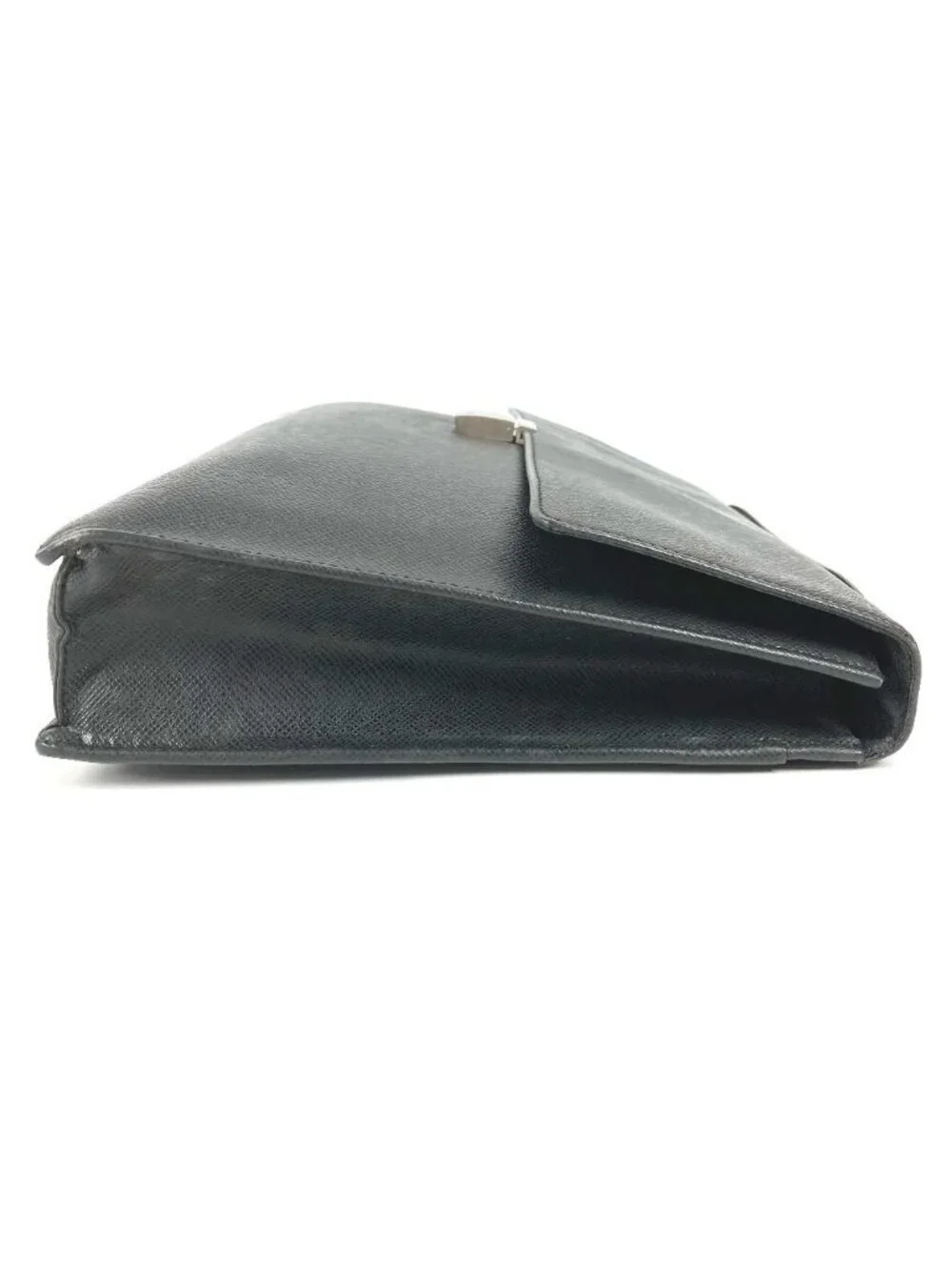 Louis Vuitton Business Bag Angara Taiga Leather Ardoise Black